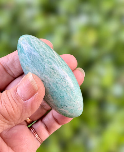 Amazonite Palm Stone