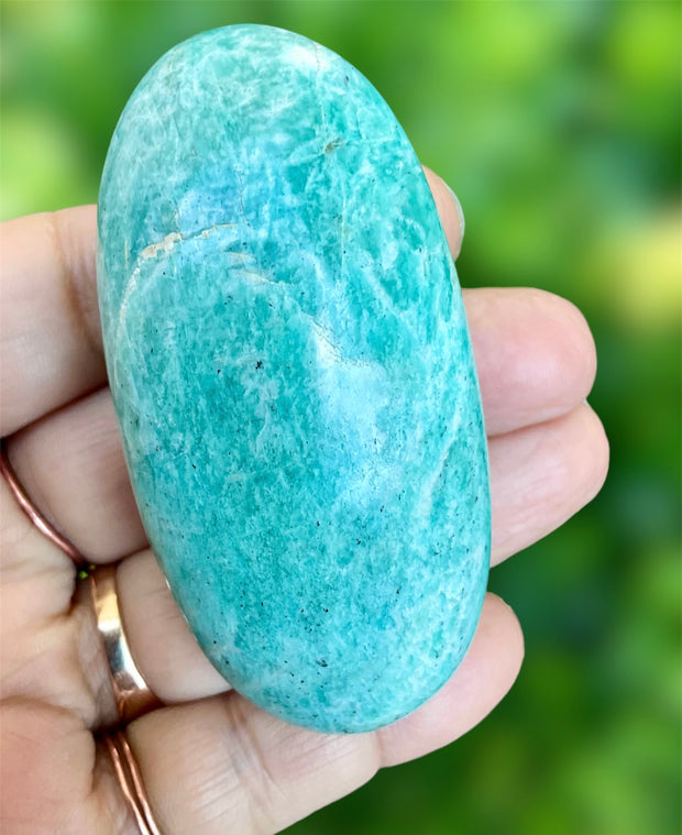 Amazonite Palm Stone