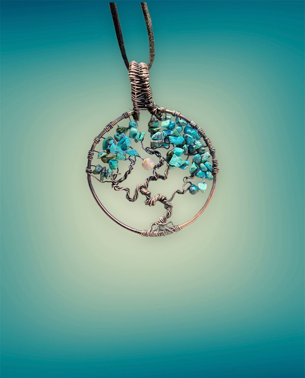 African Turquoise Tree of Life - Connie’s Crystals 