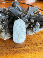 White Jade Phoenix and Dragon - Connie’s Crystals 