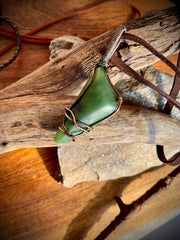 Green Jade Pendant - Connie’s Crystals 