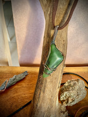 Green Jade Pendant - Connie’s Crystals 