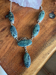 Kambaba Jasper Necklace - Connie’s Crystals 