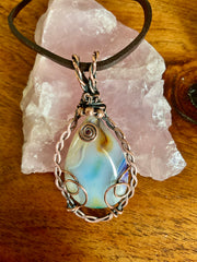 Banded Madagascan Agate Pendant - Connie’s Crystals 