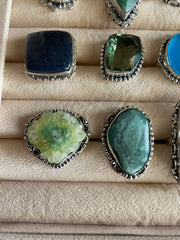 Gemstone rings - Connie’s Crystals 