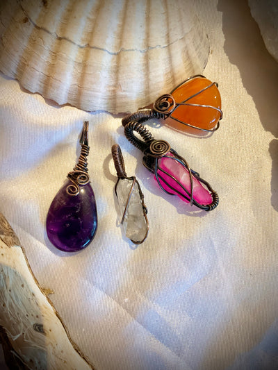 Mini Gemstone Pendants - Connie’s Crystals 