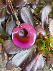 Donut Agate Pendant - Connie’s Crystals 