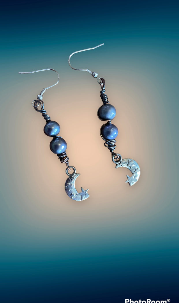 Freshwater Pearl Earrings - Connie’s Crystals 