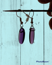 Amethyst Earrings - Connie’s Crystals 