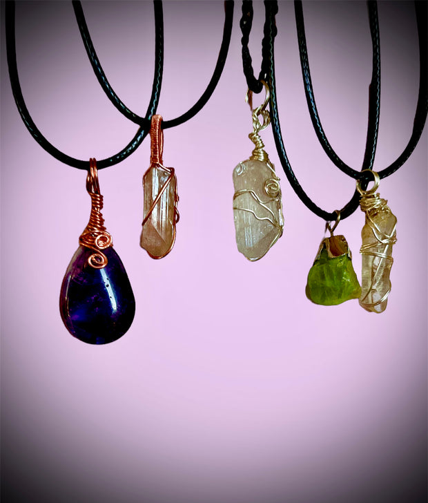 Mini Gemstone Pendants - Connie’s Crystals 